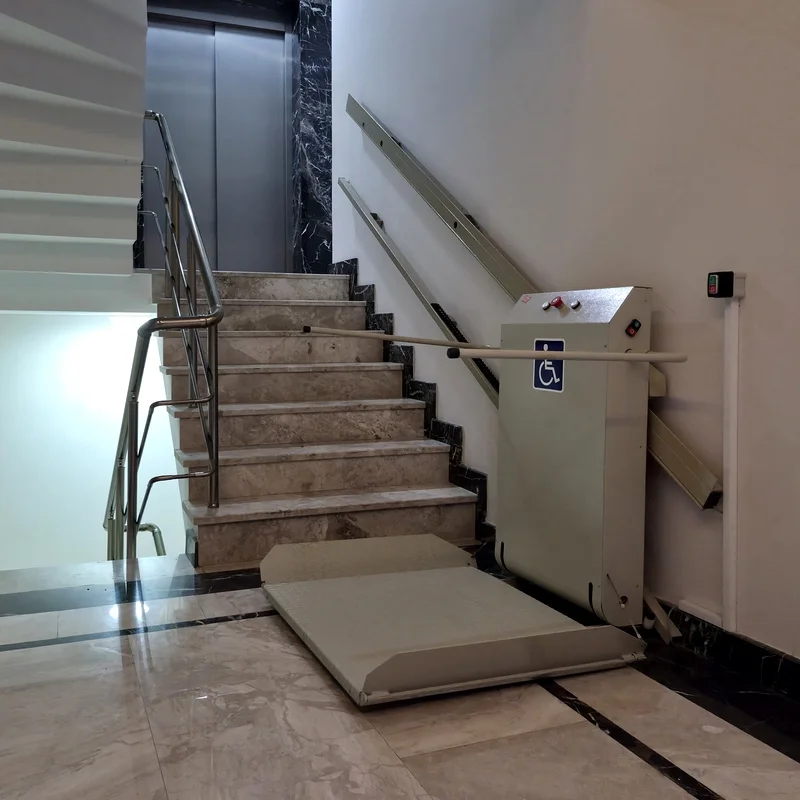 Magnet İnşaat Arda Apartmanı Merdiven Tipi Yatay Engelli Platformu