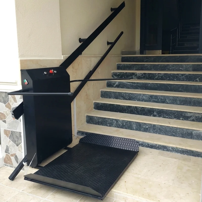 Merdiven Tipi Yatay Engelli Platformu